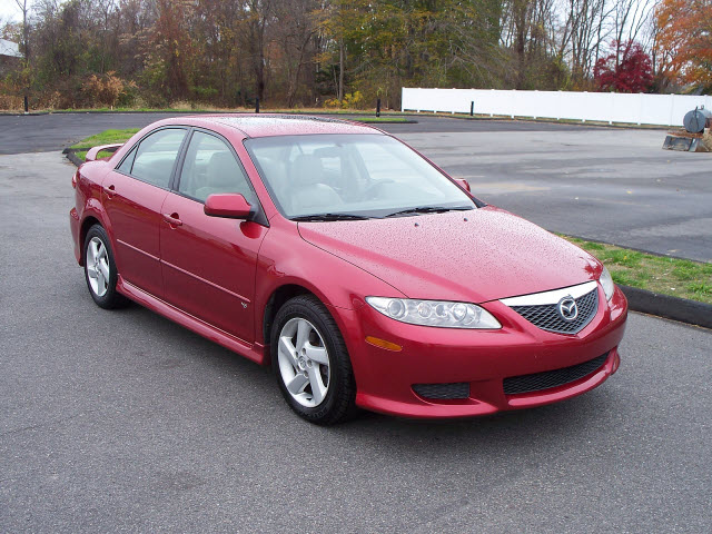 Mazda 6 2003 Red. Just traded in-2003 Mazda 6-V6